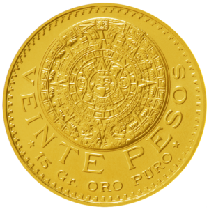 moneda_azteca_20_pesos_oro_frontal